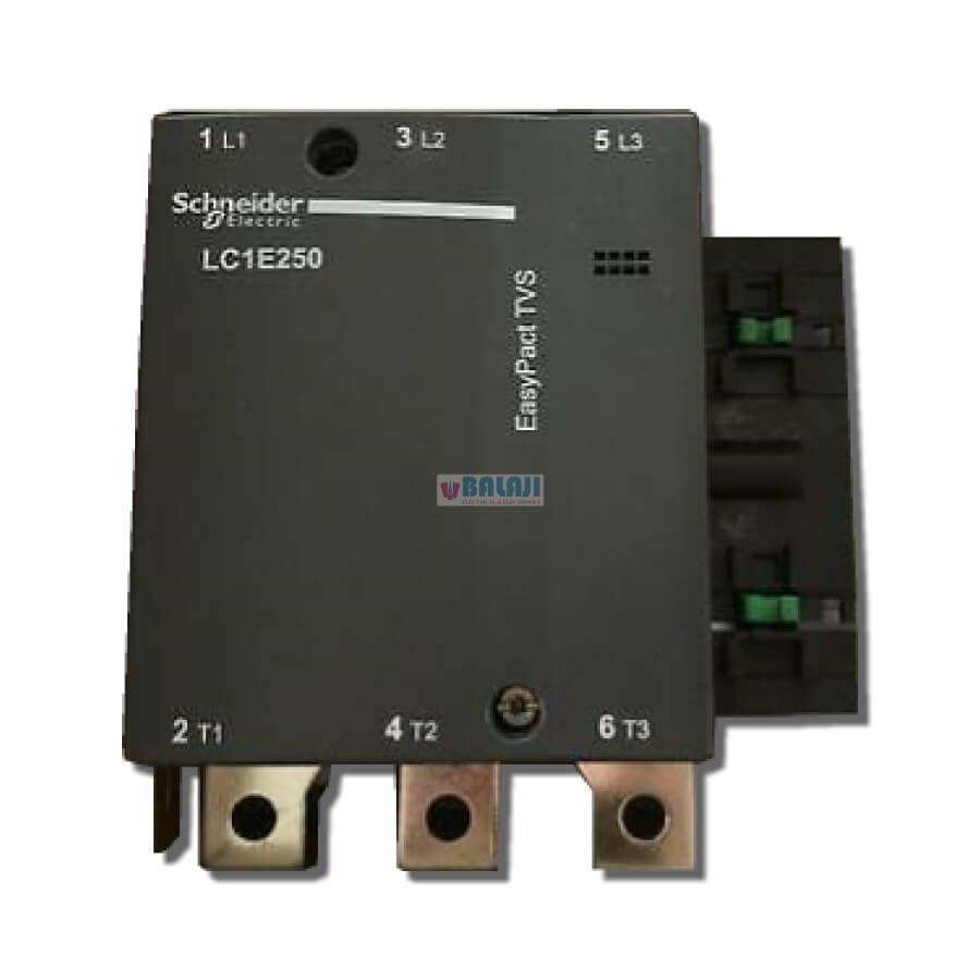 Schneider Contactor LC1E250-250A-175HP-132KW-415V