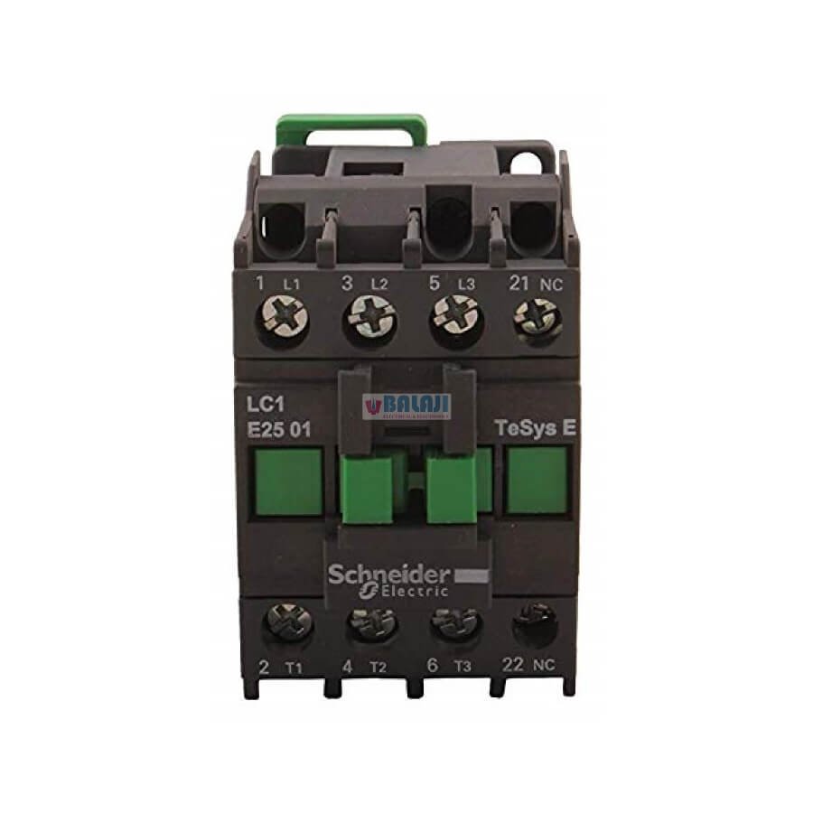 Schneider Contactor LC1E2501-25A-15HP-11KW-1NC-415V