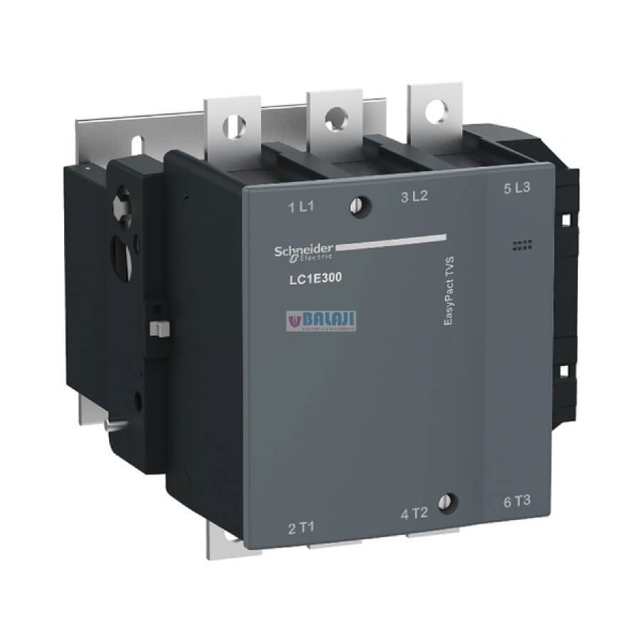 Schneider Contactor LC1E300-300A-215HP-160KW-415V