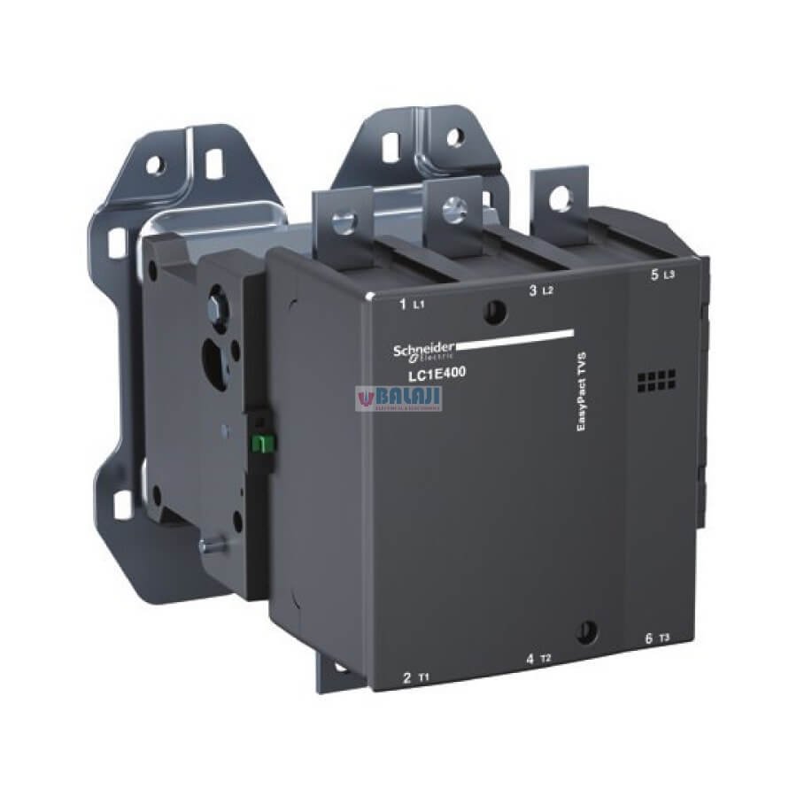 Schneider Contactor LC1E400-400A-295HP-220KW-415V