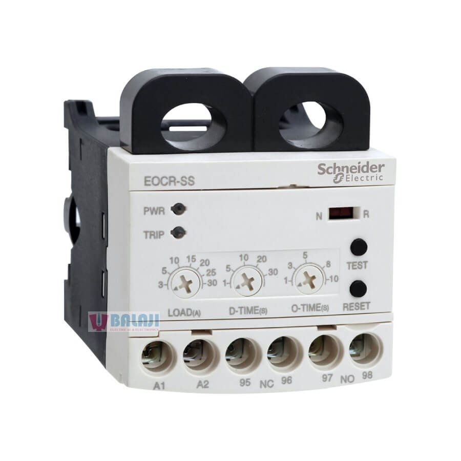 Schneider Electric Over Current Relay EOCRSS-05S-0.5-6A-24-240V-AC-DC