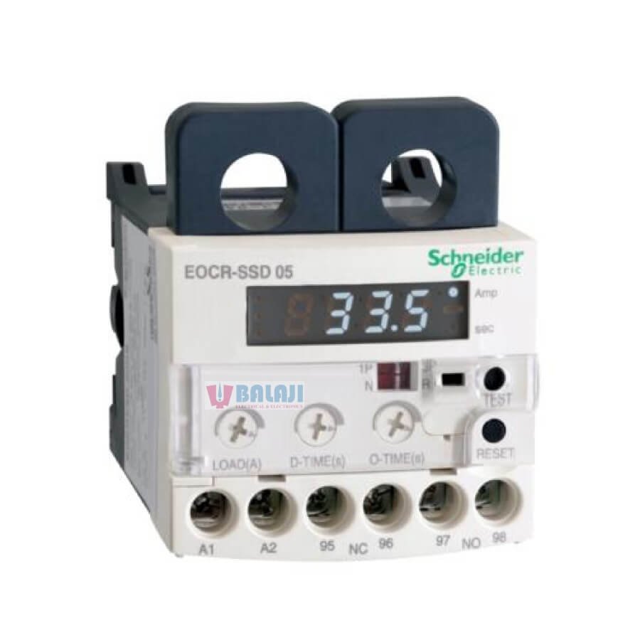 Schneider Electric Over Current Relay EOCRSSD-05S -0.5-6A-24-240V-AC-DC