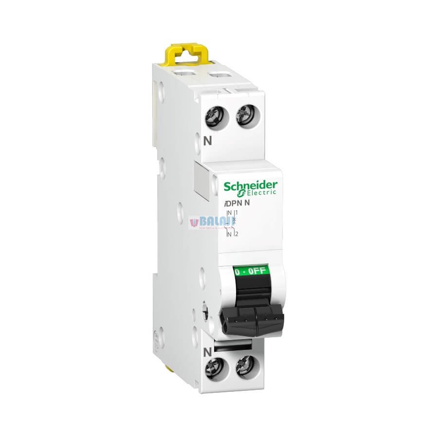Schneider Electric Circuit Breaker A9N21556-1P-N -10A-C-curve