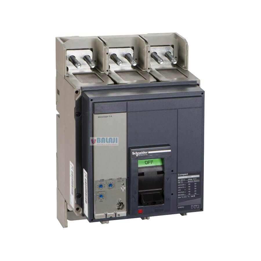 Schneider Electric Circuit Breaker NS800N-50-kA-at-415-VAC