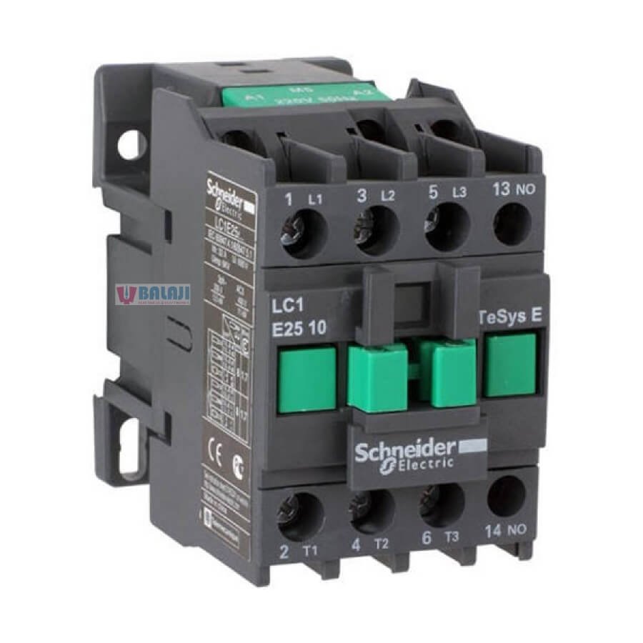 Schneider Electric Contactor LC1E2510-25A-15HP-11KW-1NO-415V