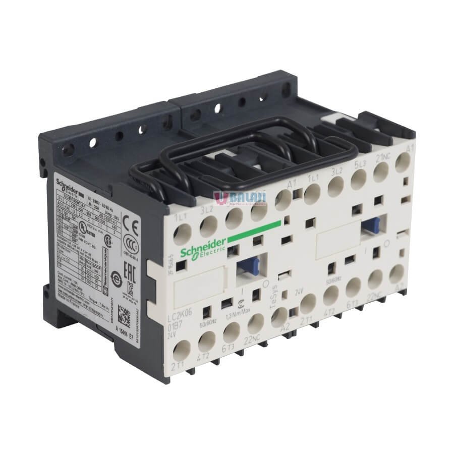Schneider Electric Contactor LC2K0601-1NC-3KW-6A