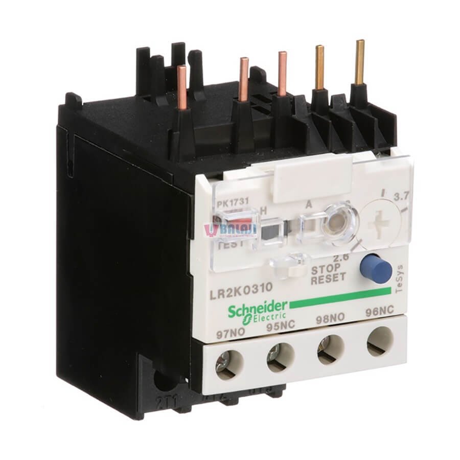Schneider Electric Overload Relay LR2K0310-2.6-3.7A
