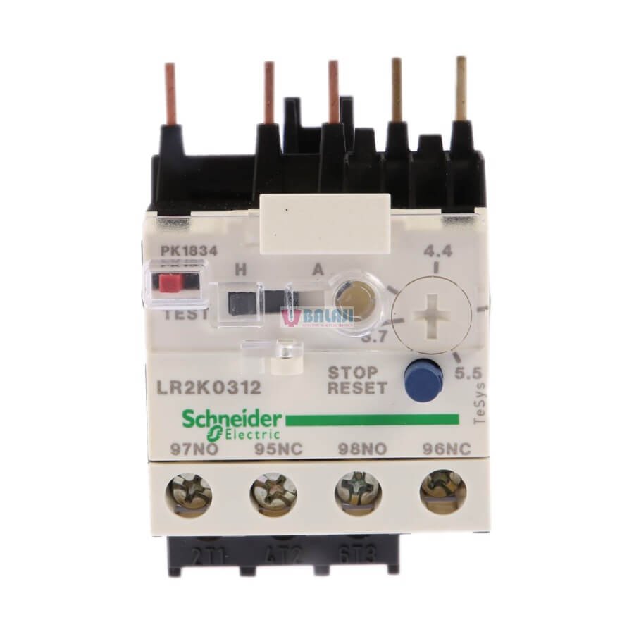 Schneider Electric Overload Relay LR2K0312-3.7-5.5A
