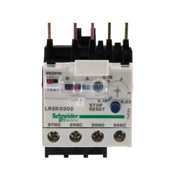 Schneider Electric Thermal Overload Relay LR2K0302-0.16-0.23A