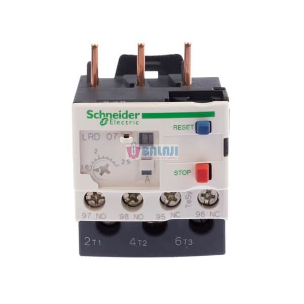 Schneider Electric Thermal Overload Relay LRD07-1.6-2.5A