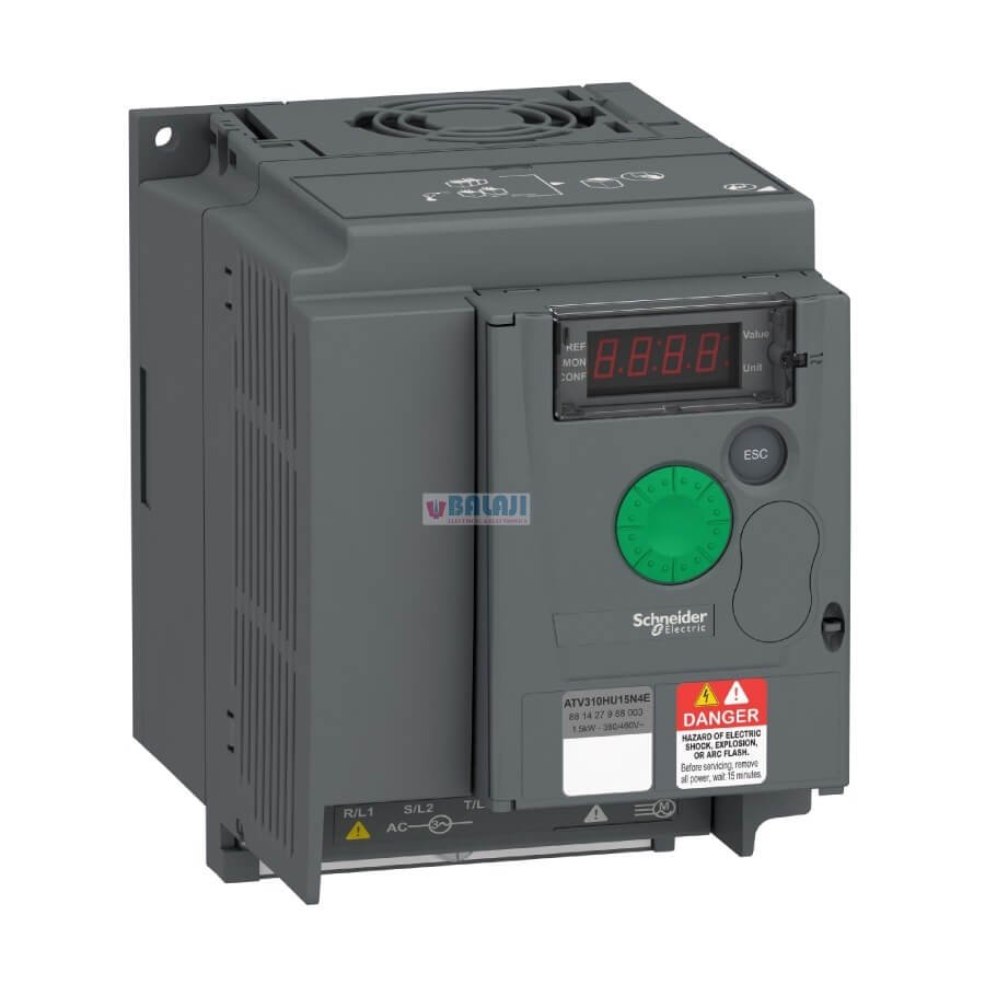 Schneider Electric Variable Speed Drive ATV310HU15N4E-1.5-kW-2hp-380-460-V-3-phase