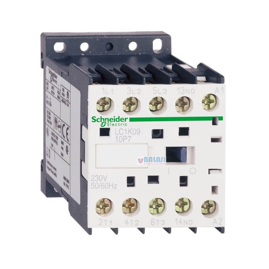 Schneider K Model Contactor LC1K0901-3P-440-V-9-A-1-NC-24-V-AC