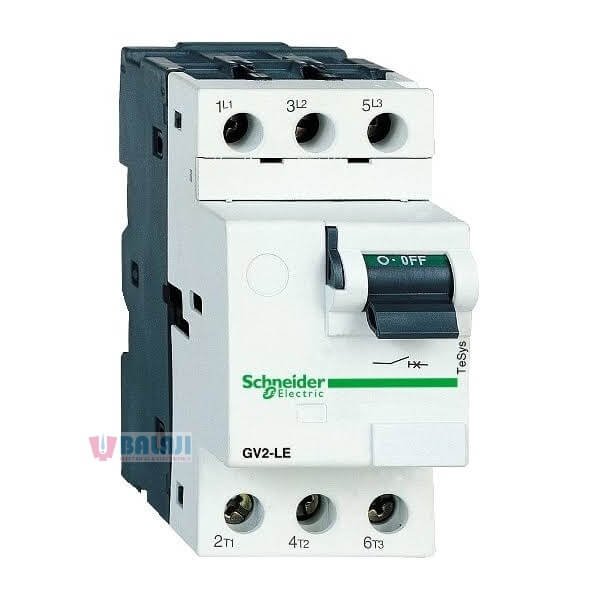 Schneider Magnetic Circuit Breaker GV2LE03-0.4A-0.09KW