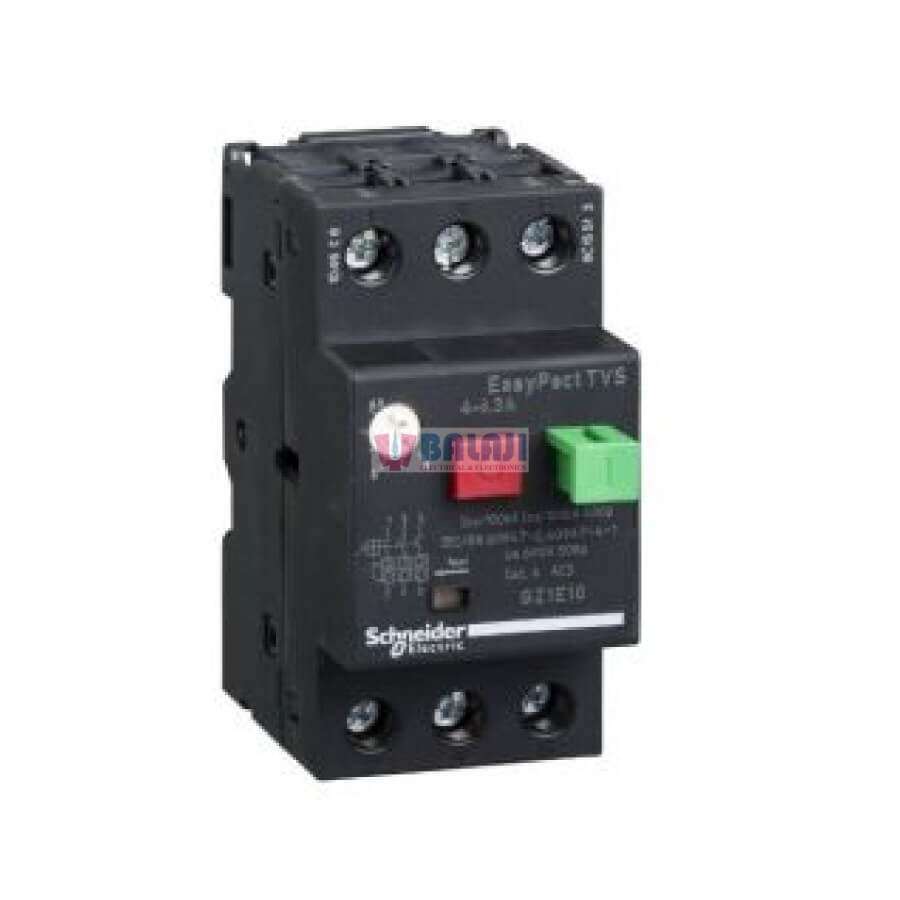 Schneider Motor Circuit Breaker GZ1E1- 4-6.3A