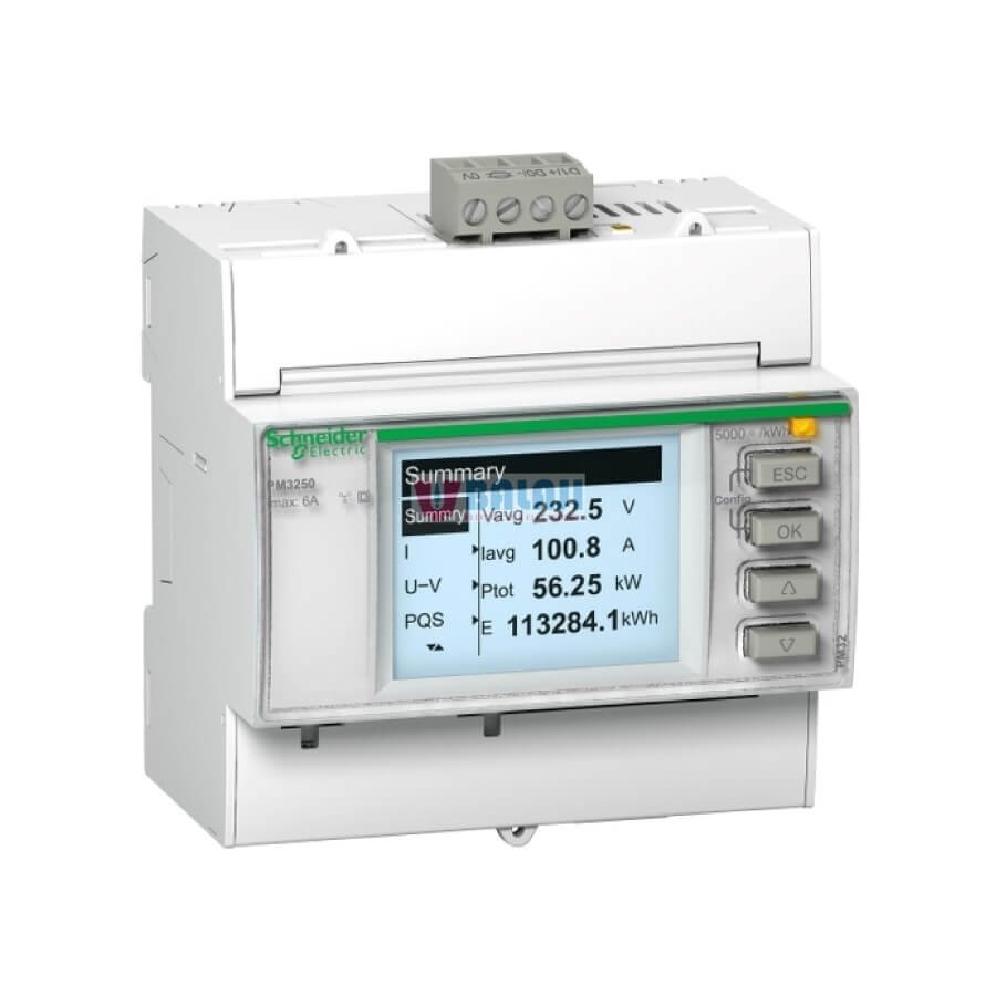 Schneider Multifunction Measuring Instruments METSEPM3250