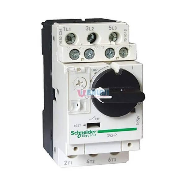 Schneider Thermal Magnetic Circuit Breaker GV2P04-0.4-0.63A-0.18KW