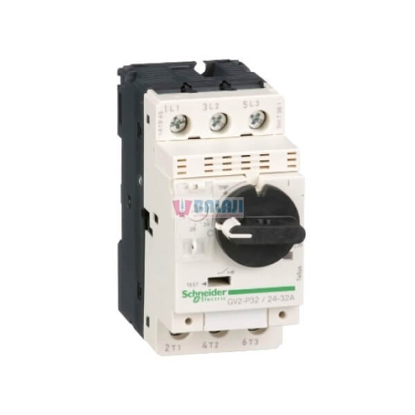 Schneider Thermal Magnetic Circuit Breaker GV2P32-24-32A-15KW