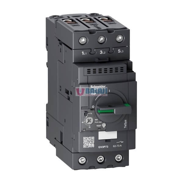 Schneider Thermal Magnetic Circuit Breaker GV2P73-62-73A-37KW