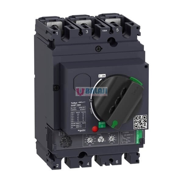 Schneider Thermal Magnetic Circuit Breaker GV5P150H -70-150A-75KW