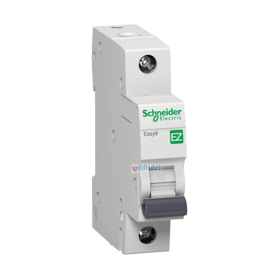 Shneider Electric Miniature Circuit Breaker EZ9F76106-1P-6-A-C-curve-6000-A