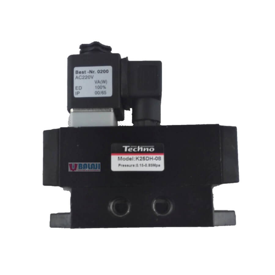 Techno Pneumatic Solenoid Valve K26DH-08