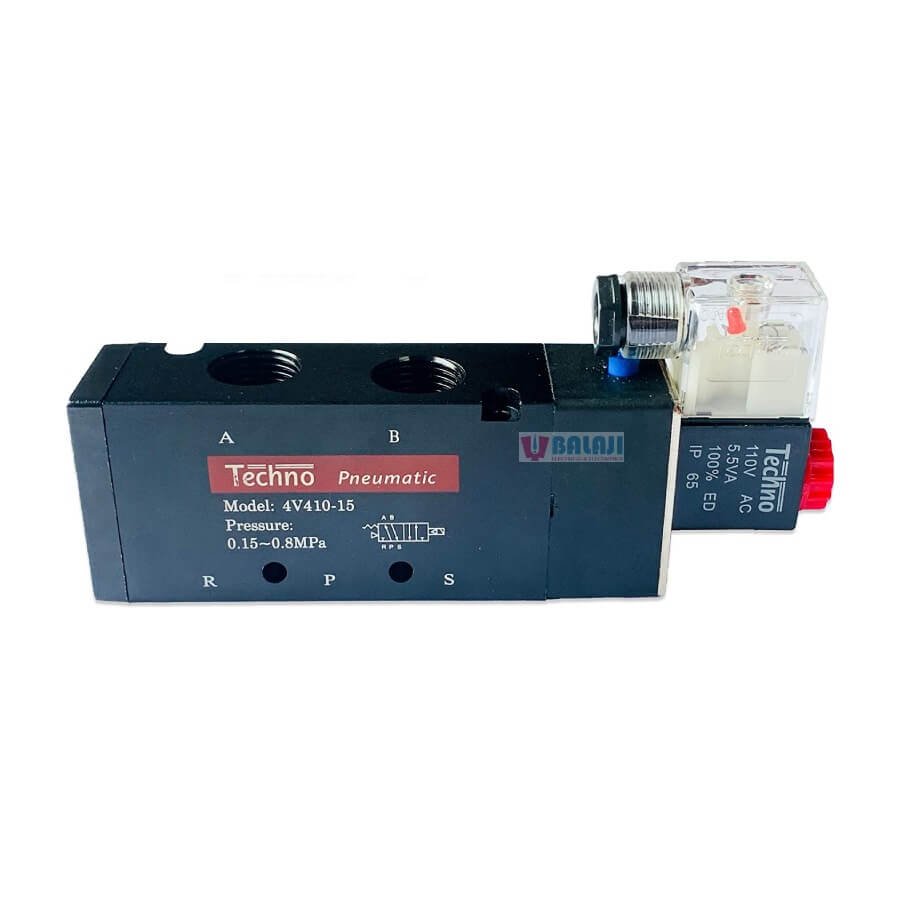 Techno Single_ Solenoid Valve 4V410-15